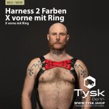NEU: Harness 2 Farben mit X vorne