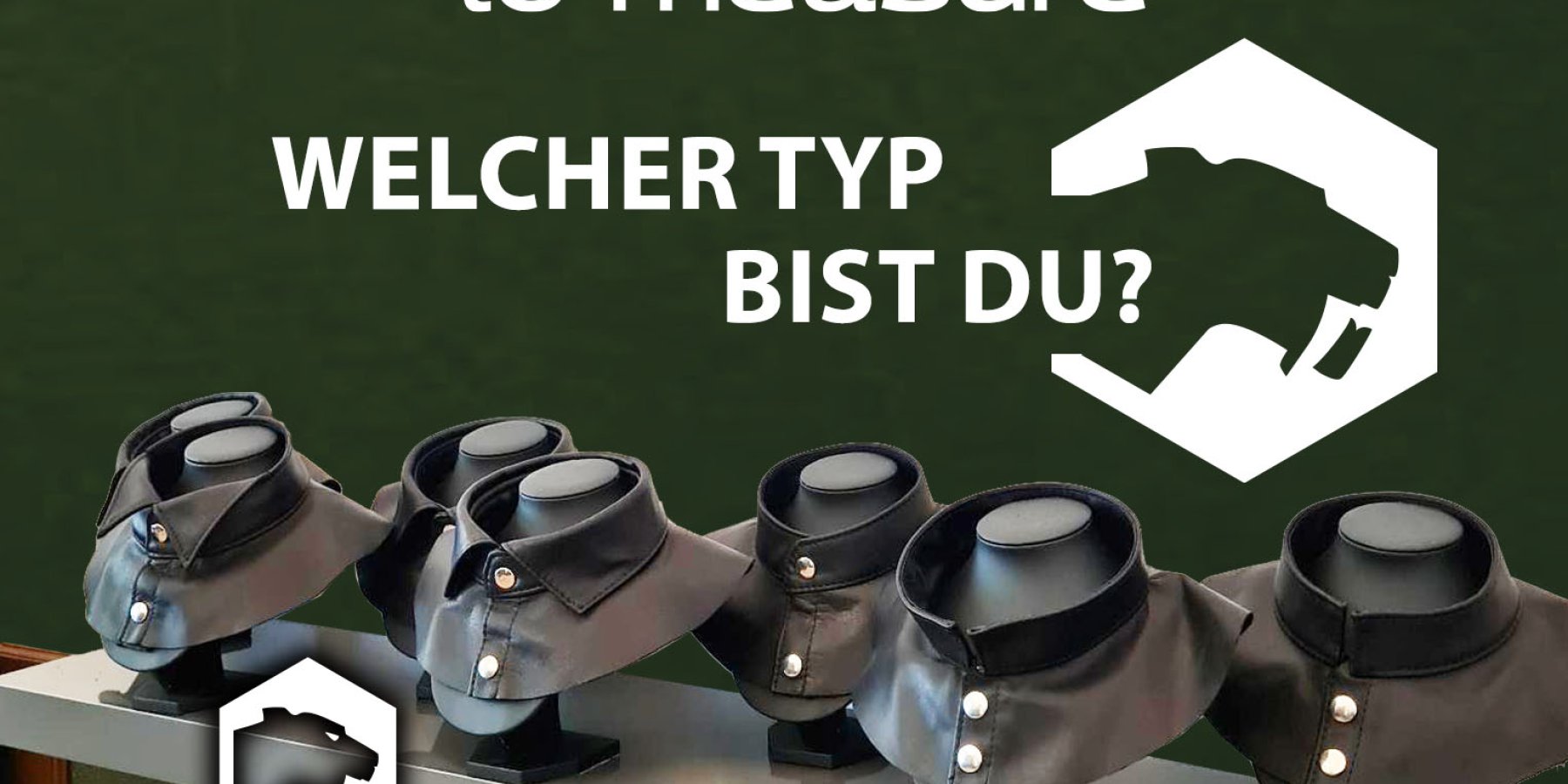 Unsere verschiedenen Kragenformen