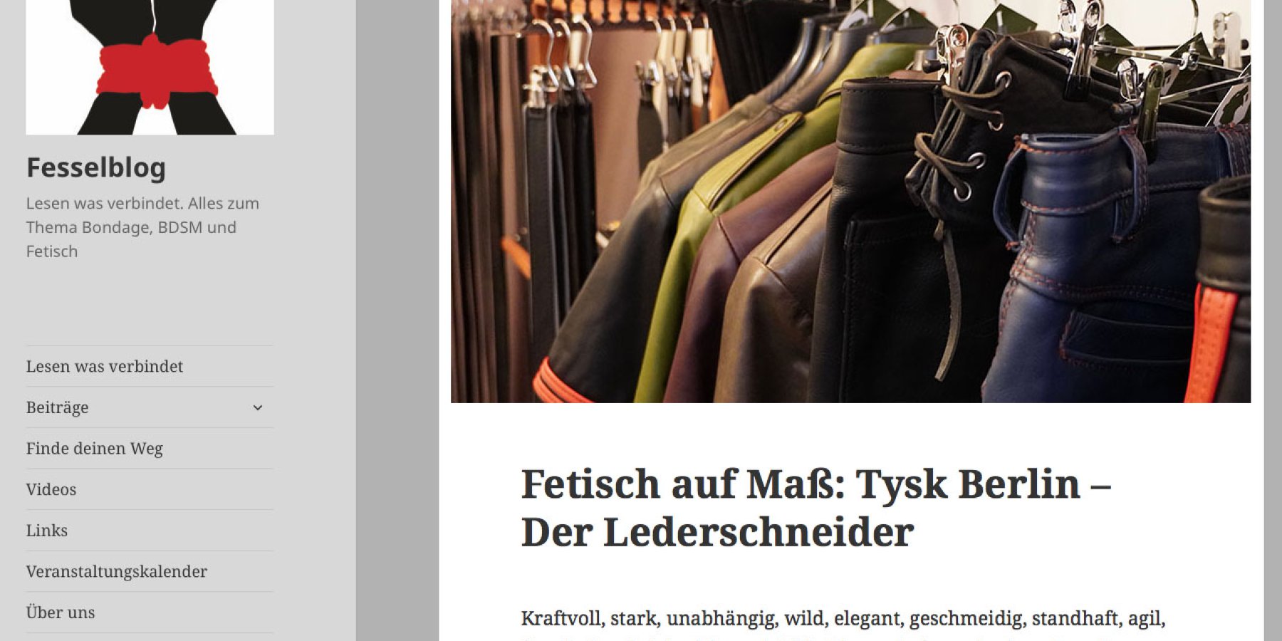 Interview mit dem fesselblog.de